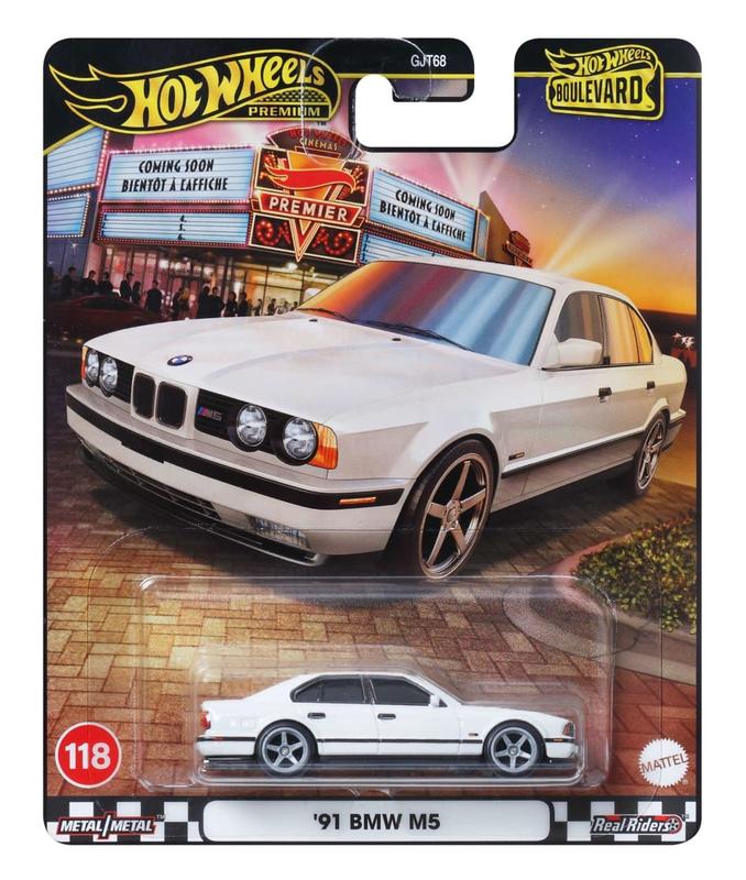 Carrinho Hot Wheels - BMW M5 1991 - Boulevard - 1:64 - Mattel